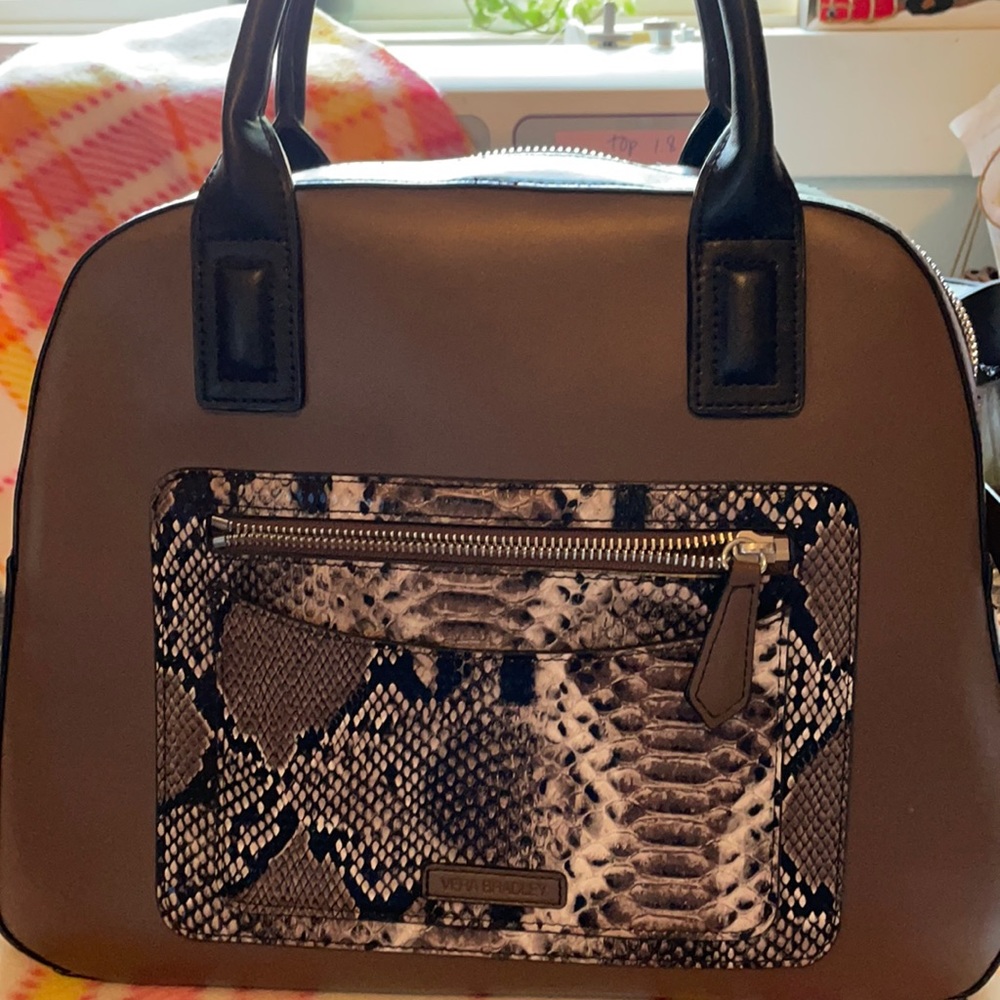 Vera Bradley bowler style purse